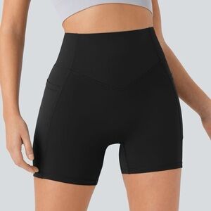 Halara UltraSculpt High Waisted Scrunch Butt Tummy Control Biker Shorts 3''